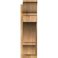 thumbnail image 2 of Ekena Millwork 8"W x 26"D x 26"H Balboa Rough Sawn Traditional Outlooker, Western Red Cedar, 2 of 4