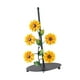 thumbnail image 5 of Portarrollos de cocina de hierro con forma de girasol, soporte para toallas, independiente, 18 x 33 cm, antideslizante Amarillo, 5 of 9