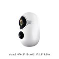 thumbnail image 4 of Sidaley Cámara de vigilancia de 1080P, cámara IP alimentada para exteriores, adaptador de seguridad de Audio de de alta definición, Cámaras de vídeo, 4 of 6