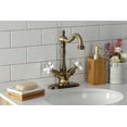 thumbnail image 3 of Kingston Brass KS1493PX Vessel Standard Mount Bathroom Faucet, Antique Brass, 3 of 4