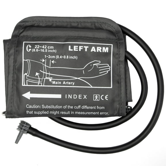 Healthsmart Universal Fit Blood Pressure Replacement Cuff for Healtsmart Blood Pressure Monitors, FSA & HSA Eligible