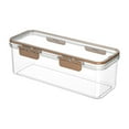 thumbnail image 1 of Contenedor de almacenamiento de pasta Caja de fideos Versátil Refrigerador Contenedor de alimentos Organizador de cocina para la oficina de la oficina 1.5L, 1 of 8