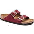 thumbnail image 1 of Cork Bottom Sandals Genuine Leather Double Breasted Flip Flops Retro For Men And Women-Vinsniv, 1 of 4