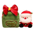 thumbnail image 2 of Loespoir Christmas Stuffed Toy Bundle, Santa and Reindeer Surprise Box, Festive Gift Set for Holiday Entertainment, with Multiple Plush Characters and Accessories(A), 2 of 8