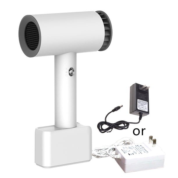 JNANEEI Cordless Rechargeable Hot and Cold Wind Hair Dryer Travel