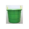 Fortiflex Multi-Purpose Storage Bucket for Dogs/Cats and Horses, 74-Quart, Mango Green