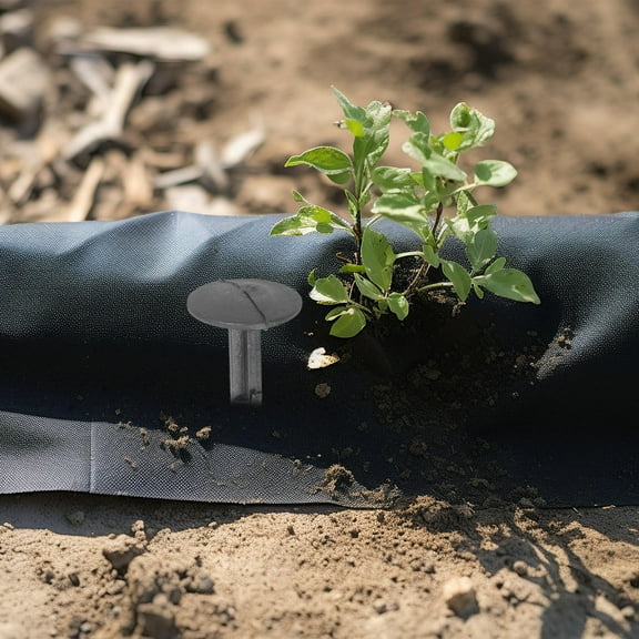 ORDDIART 30Pcs Durable U-Shaped Garden Stakes for Secure Planting in Various Occasions