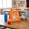 thumbnail image 5 of PYURTEP Lunch Bag, Cartoon Animal Insulated Lunch Box with Handle, Waterproof Stain Resistant Food Storage Bag for School Office Picnic Camping, 5 of 6
