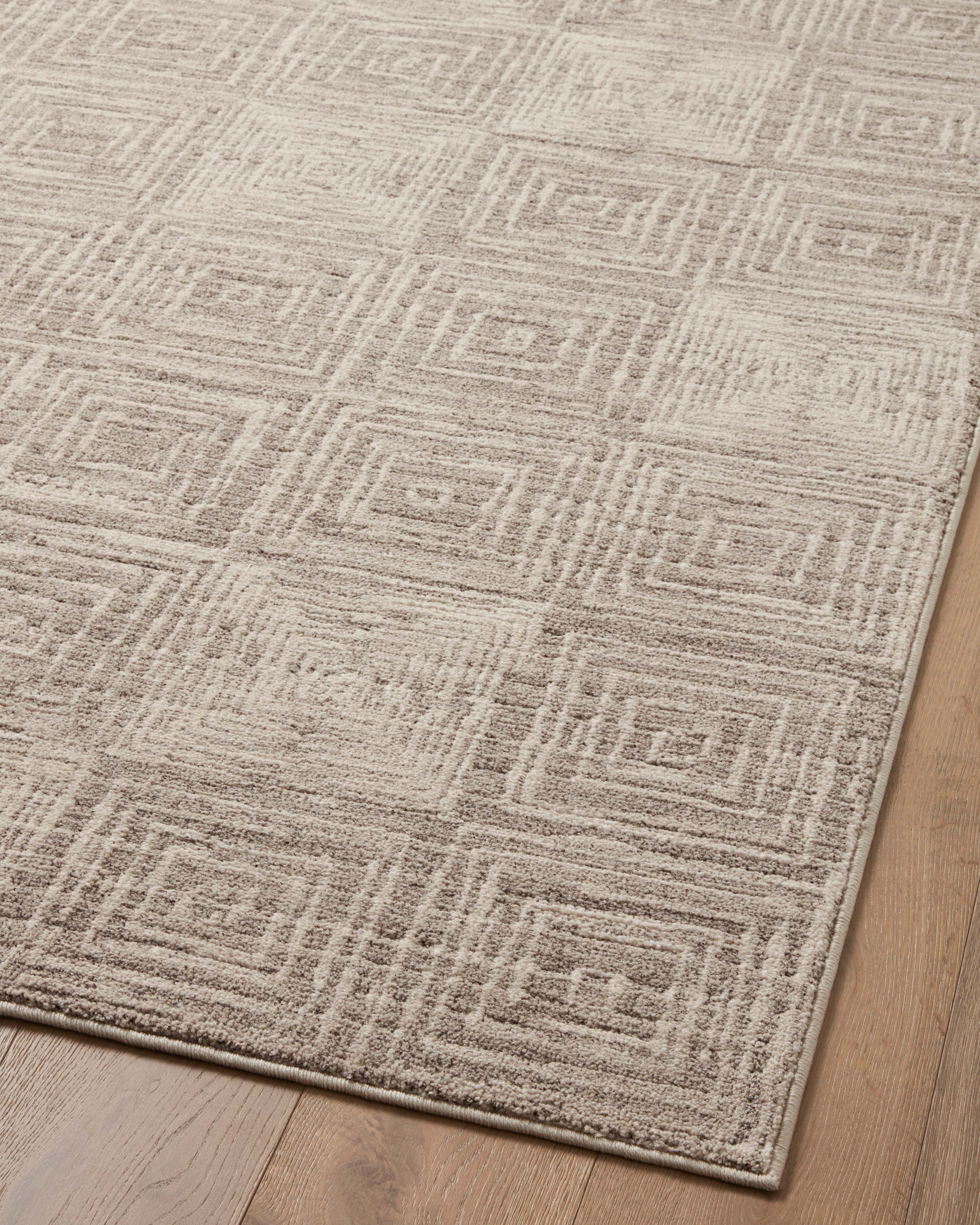 Loloi Darby Beige / Grey 2'-7" x 10'-0" Runner Rug