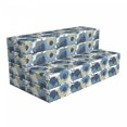 thumbnail image 1 of Floral Foldable Mattress, Ombre Romantic Flowers, 78.7" x 47.2", Grey Navy, by Ambesonne, 1 of 4