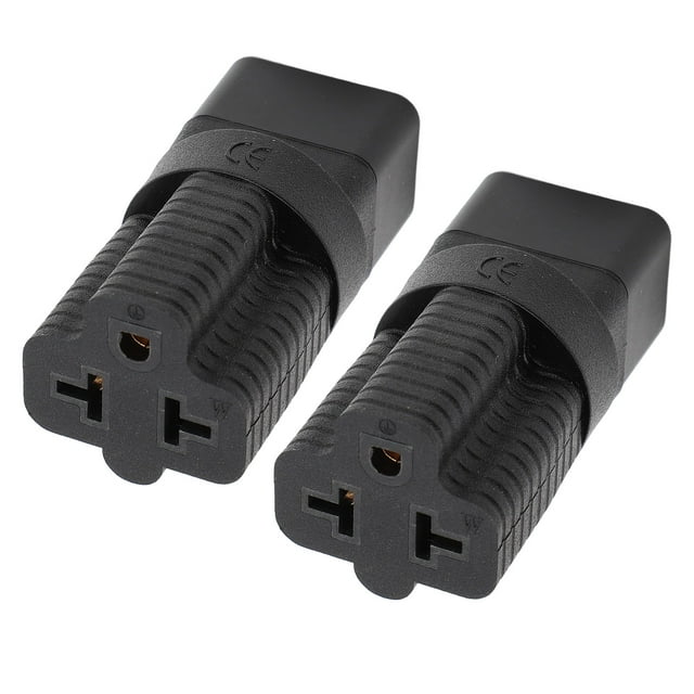 UPS Power Adapter, PVC Outer Cover 125V IEC320 C20 To NEMA 5 15R 5 20R 6 15R 6 20R Power Adapter for Server PDU for Table Lamp