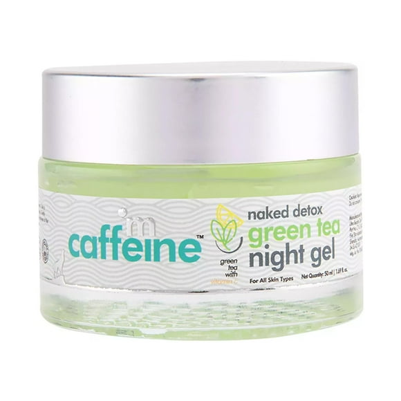 Gel de noche Caffeine Naked Detox, té verde, 50 ml