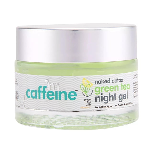 Gel de noche Caffeine Naked Detox, té verde, 50 ml