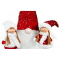 thumbnail image 2 of Large Red Christmas Gnome Holiday Gnome Decorative Figurine 29", 2 of 3
