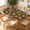 Autumn Sprig, variant on ARTSLION Elastic Tablecloth For Oval Tables, Waterproof Tablecover For Up To 48x72in Oval Table Cover, Dining Tablecover For Indoor And Outdoor, Holiday, Sky Blossom