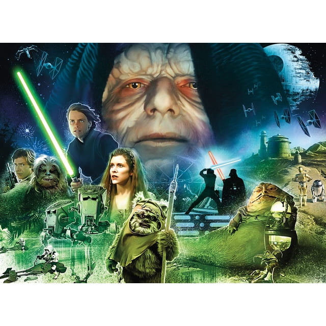 Rompecabezas Buffalo Games Star Wars Victory Rebellion 1000 piezas