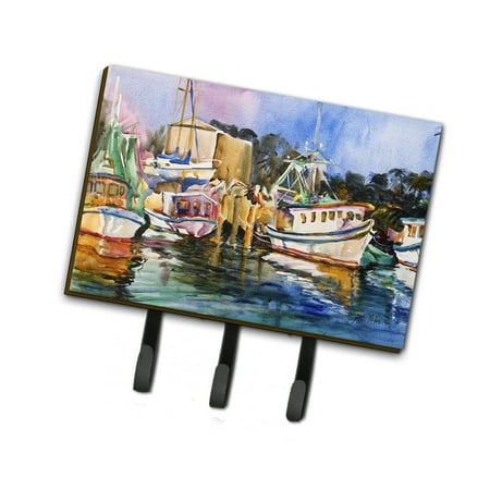 

Carolines Treasures JMK1079TH68 Shrimp Boat Warehouse Leash or Key Holder Triple multicolor