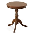 thumbnail image 1 of Carolina Classic Leeann Pedestal Accent Table in Chestnut, 1 of 5