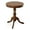 Chestnut, variant on Carolina Classic Leeann Pedestal Accent Table in Black