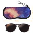 thumbnail image 3 of Fintie Eyeglasses Sunglasses Case with Carabiner Hook, Ultra Light Portable Anti-scratch Soft Travel Bag, 3 of 7
