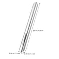thumbnail image 3 of Miangastore Steel Table Crumbers 2Pcs for Home and Office Cleaning Silver Color, 3 of 9