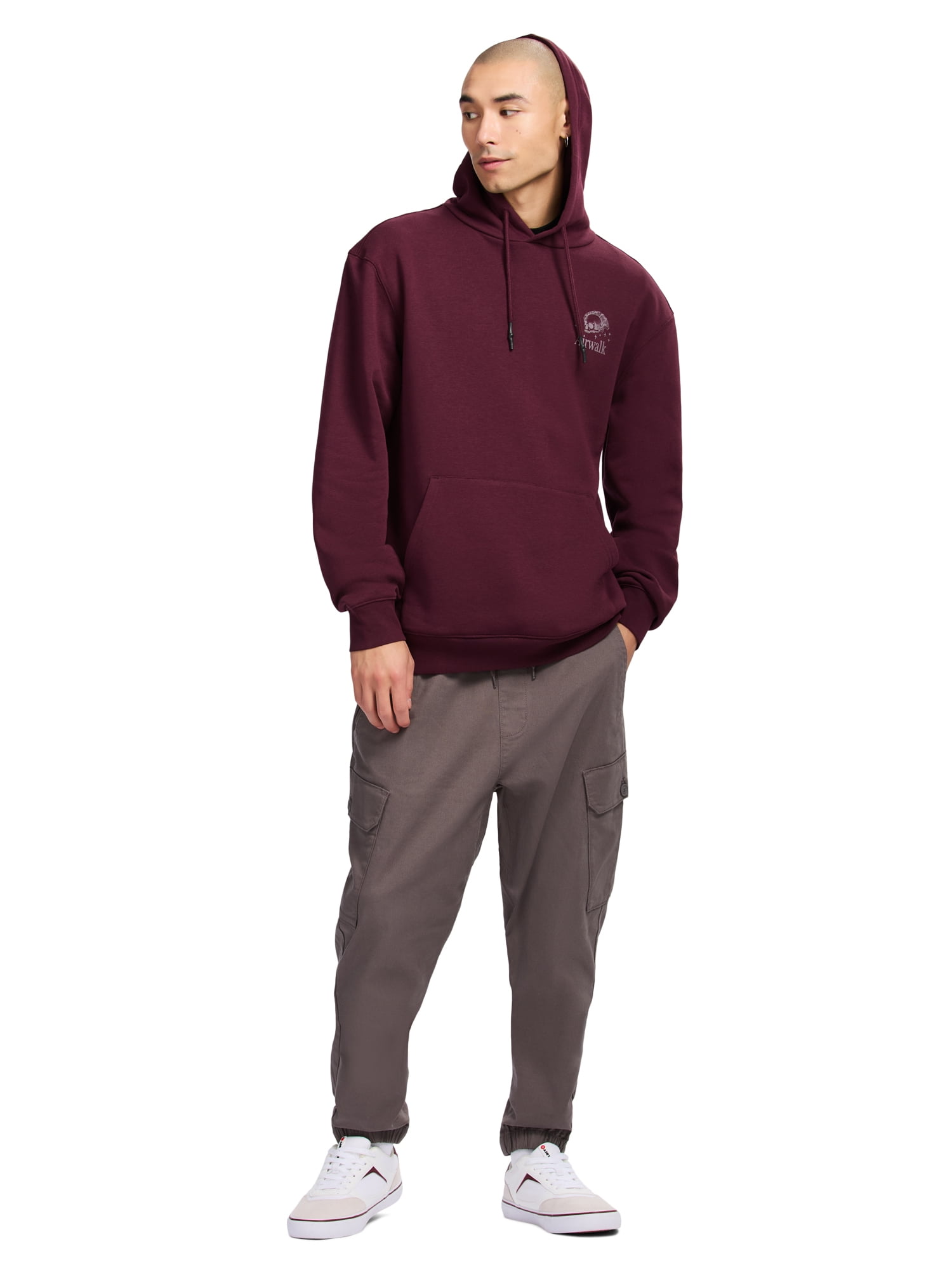 Airwalk Men's & Big Men's Fleece Pullover Hoodie, Sizes XS-3XL