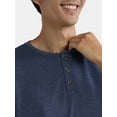 thumbnail image 2 of George Men's and Big Men's Henley Tee with Short Sleeves, Sizes S-3XL, 2 of 5