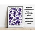 thumbnail image 3 of Violet, New Jersey State Flower, Poster Print, Wall Décor, 3 of 5