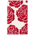 thumbnail image 2 of SAFAVIEH Cambridge Permelia Geometric Wool Area Rug, Ivory/Red, 3' x 5', 2 of 7