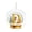 D, variant on Aximioll Christmas Letter G 2D Snow Globe Ornament 3.07 x 2.32 in, Shatterproof Lightweight Acrylic with Pre-Tied Loop, Holiday Pendant for Christmas Tree and Car Mirror