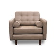 thumbnail image 1 of Sillón Individual de Piel Genuina ConfortoPiel Noruega Taupe, 1 of 3