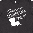 thumbnail image 4 of Inktastic Someone in Louisiana Loves Me Youth T-Shirt, 4 of 5