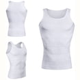thumbnail image 4 of Men Slimming Body Shaper Vest Gynecomastia Compression Shirts Tummy Control Shapewear Moobs Undershirt Multicolor 2XL, 4 of 4