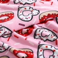 thumbnail image 3 of Manta Betsey Johnson de felpa suave como la mantequilla, 50 x 70 cm, rosa, 3 of 4