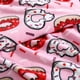 thumbnail image 3 of Manta Betsey Johnson de felpa suave como la mantequilla, 50 x 70 cm, rosa, 3 of 4