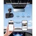 thumbnail image 5 of Dash Camara para Auto, 4K Dashcam Cámara Coche con WiFi y GPS Camara Coche, Camara automovil Frontal y Trasera, Visión Nocturna, Control de App, Parking Mode, 3.0" Pantalla IPS con Tarjeta SD 64GB, 5 of 5