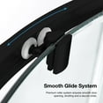 thumbnail image 6 of Ove Decors Breeze 36 in x 36 in x 77 in H Curved Corner Shower with Clear Glass & Shower Base and Matte Black Hardware, 6 of 15
