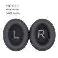 thumbnail image 4 of Cateissary Reemplazo del cojín del cojín del oído de los auriculares para los auriculares 700 negros Type3 NO3, 4 of 6
