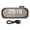 Black, variant on Suodoka S18 Wireless Bluetooth Speaker RGB Lighting Deep Bass Voice Broadcast FM Radio Mirror Alarm Clock Black (7.09x1.97 in / 18x5 cm)