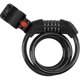 thumbnail image 1 of Master Lock Lasso Candado para bicicleta, candado de combinación para bicicleta, candado Lasso para equipo de exterior, negro, 1 of 5