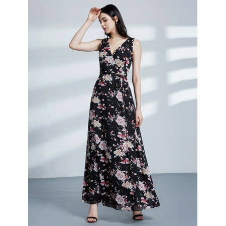 Ever Pretty Ever Pretty Womens Elegant Long Maxi Floral Print