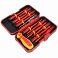 thumbnail image 2 of Outils d'Électricien, Ensemble de 13 Tournevis Isolants avec Fonctionnalités de Pointe, 2 of 7