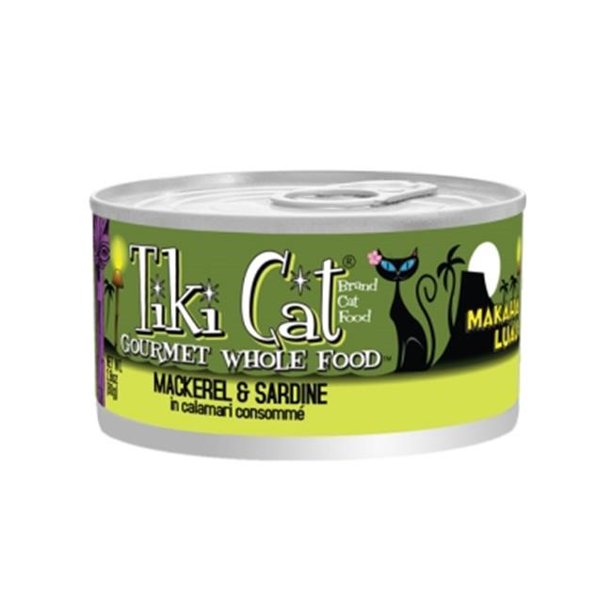 (12 Pack) Tiki Cat Makaha Luau GrainFree Mackerel & Sardine Wet Cat