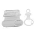 thumbnail image 2 of 50 piezas de gotas de hilo dental transparentes para manualidades, bobinas de hilo dental transparentes y lisas multiusos, almacenamiento de bobinas de costura para entusiastas del hogar A, 2 of 8