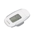 thumbnail image 3 of Contador de pasos con pantalla LCD grande, recargable por USB, preciso, portátil, ligero, podómetro con cordón para mujeres, hombres y niños, color blanco, 3 of 14