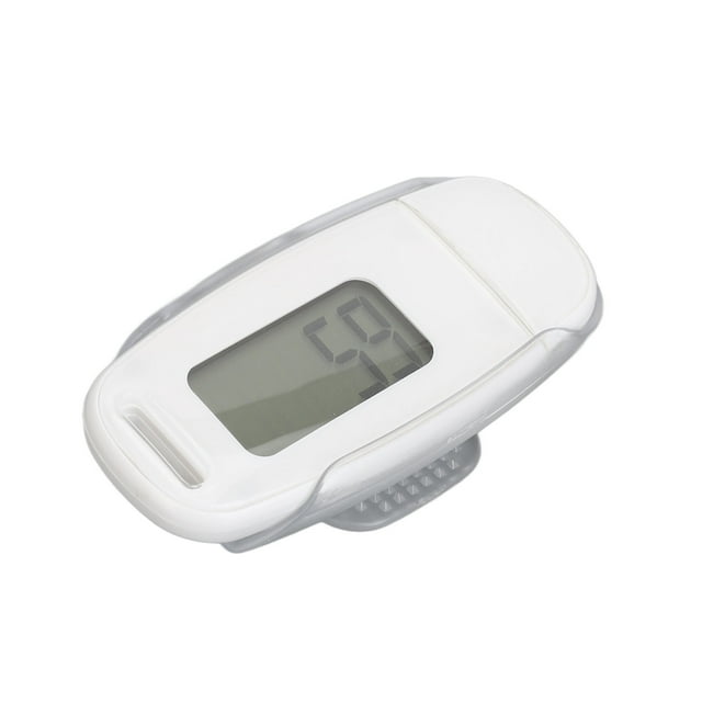Compteur de Pas Grand Écran LCD USB Rechargeable Podomètre Portable Précis pour Hommes Femmes Enfants Voyage Longue Distance