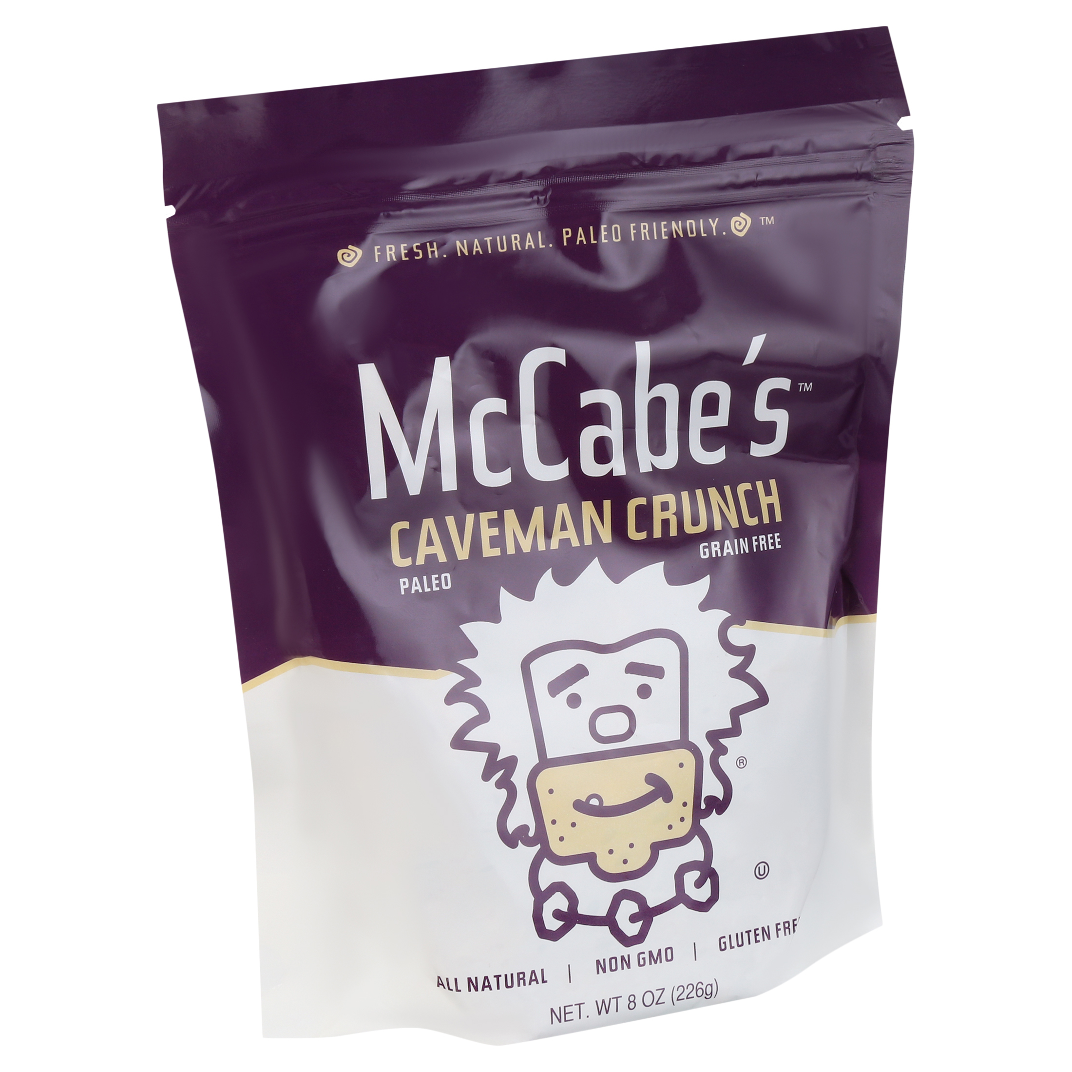 McCabe's Caveman Crunch Granola, Grain Free, Gluten Free, Almond Cashew, 8 oz