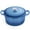 Blue, variant on Walchoice 6 Quart Enameled Cast Iron Dutch Oven with Lid, Nonstick Round Dutch Oven Pot with Dual Handles for Braising, Stews - White