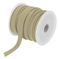 thumbnail image 1 of Uxcell 1Pcs Cinta de Piping para Costura DIY, Borde de Tela, Color Caqui Claro, 1/2" x 20 Yardas, 1 of 5