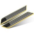 thumbnail image 1 of HSHDLDF Car Styling 3D Aluminum Epoxy National Flag Logo Emblem Sticker Metal Decal Badge Auto Exterior Accessory (USA Black Gold), 1 of 4